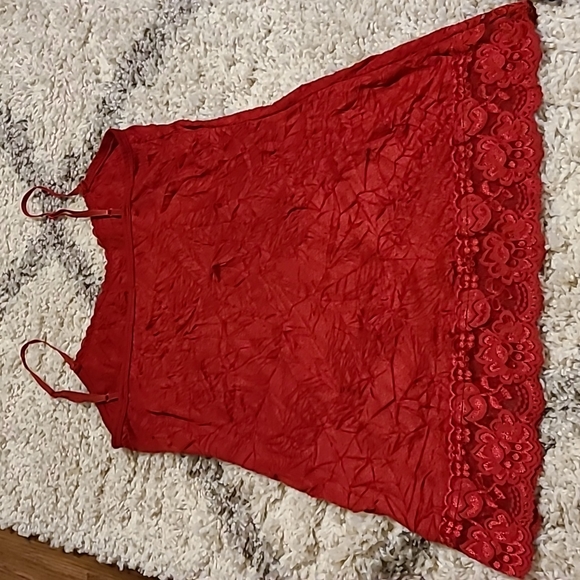 Maurices Crinkle Lace Cami - Picture 5 of 9